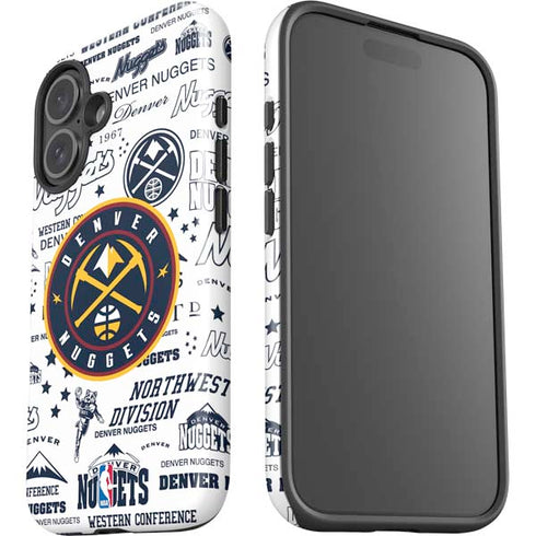 NBA Denver Nuggets Historic Blast iPhone 16 Impact Case